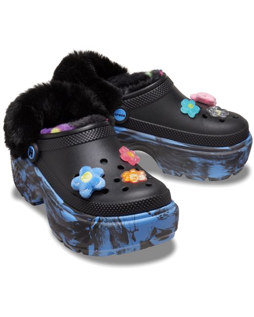 CROCSTM Black Happy Socks X Stomp Lined