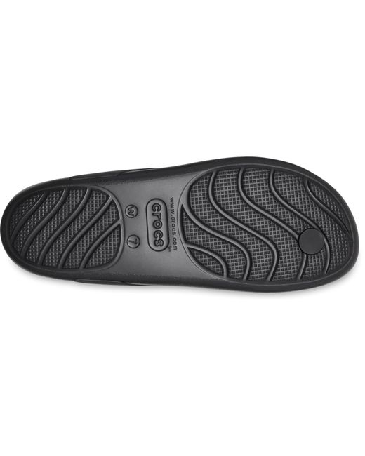 CROCSTM Black Splash Flip