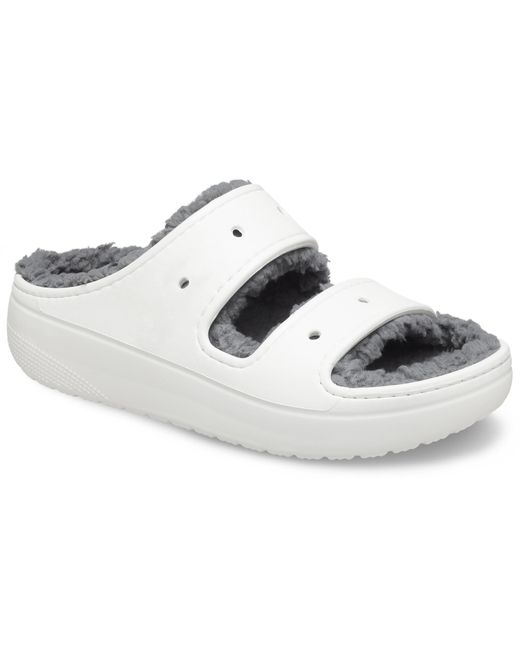 CROCSTM Black Classic Cozzzy Sandal