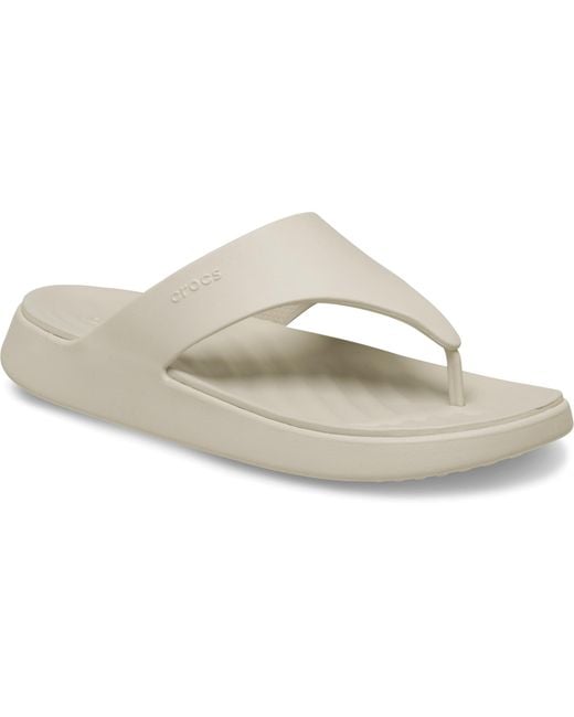CROCSTM Black Getaway Triangle Flip Flops