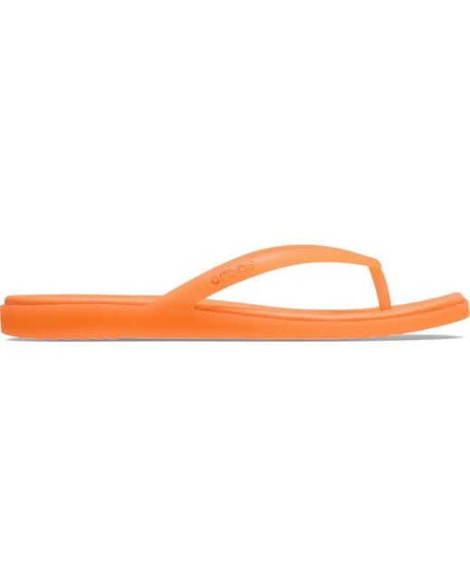 CROCSTM Orange Miami Frosted Flip