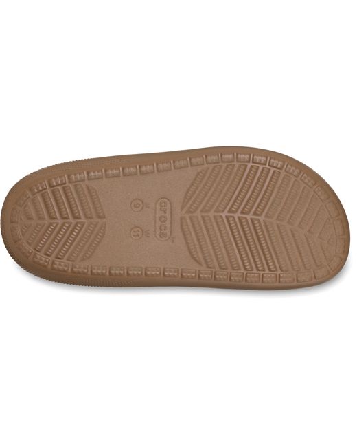 CROCSTM Black Classic Vegan Suede Moc