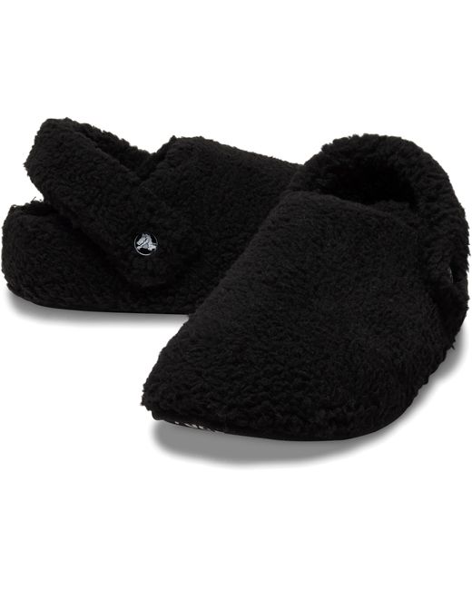 CROCSTM Black Classic Cozzzy Slipper