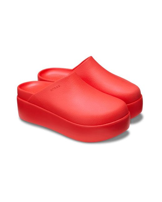 CROCSTM Red Dylan Platform Clog