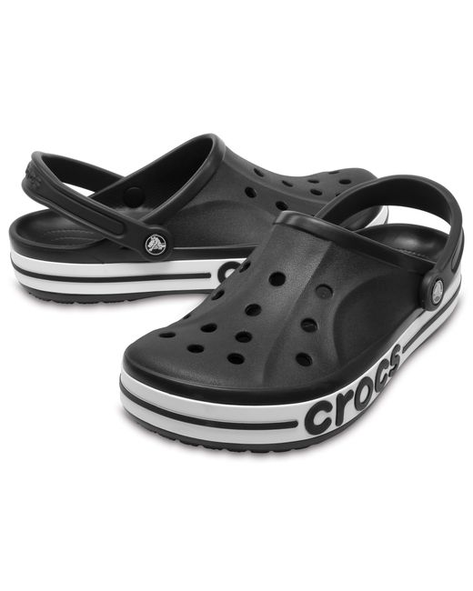 CROCSTM Black Adult Bayaband Clogs