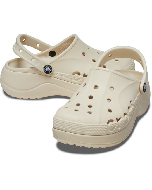 CROCSTM Black Baya Platform Clog