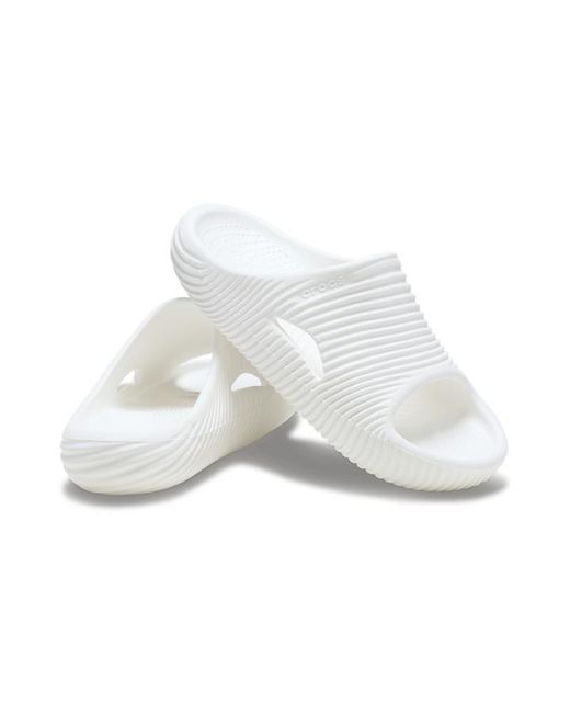 CROCSTM Black Mellow Tide Recovery Slide