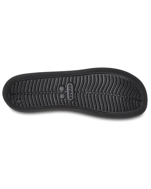 CROCSTM Black Brooklyn Flat