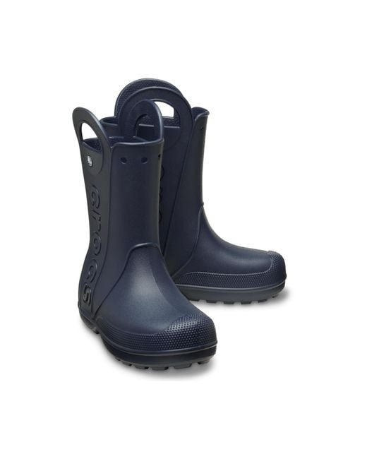 CROCSTM Black Handle It Rain Boot