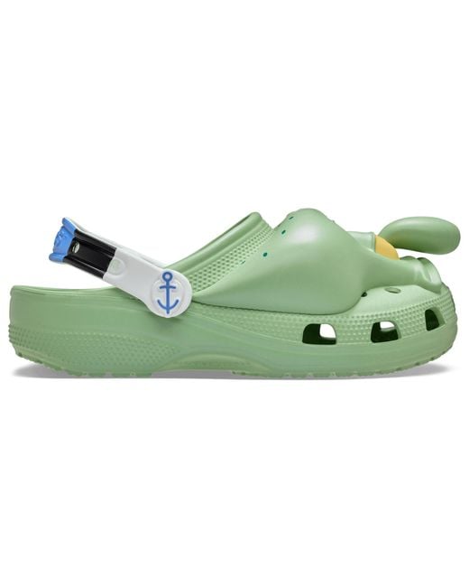 CROCSTM Green Spongebob Squidward Classic Clog