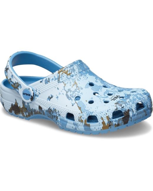 CROCSTM Blue Classic Veil Poseidon Clog