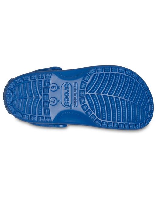 CROCSTM Blue | unisex | nba warriors elevated classic | clogs | patterned | 36