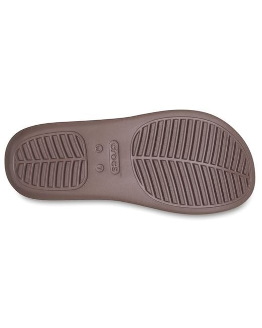 CROCSTM Black Getaway Platform Toe Loop