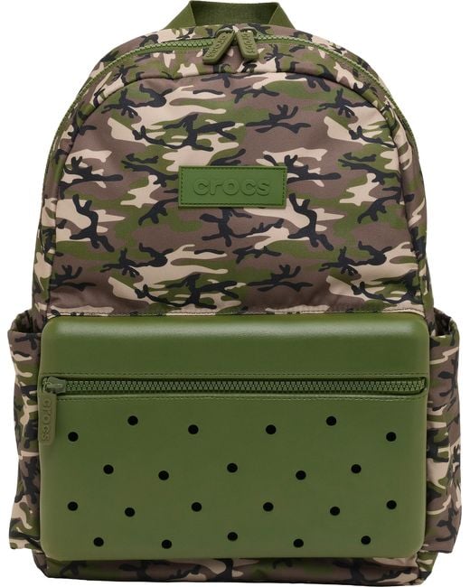 CROCSTM Green Camo Nylon Backpack