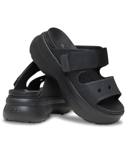 CROCSTM Black Soho Two Strap Sandal