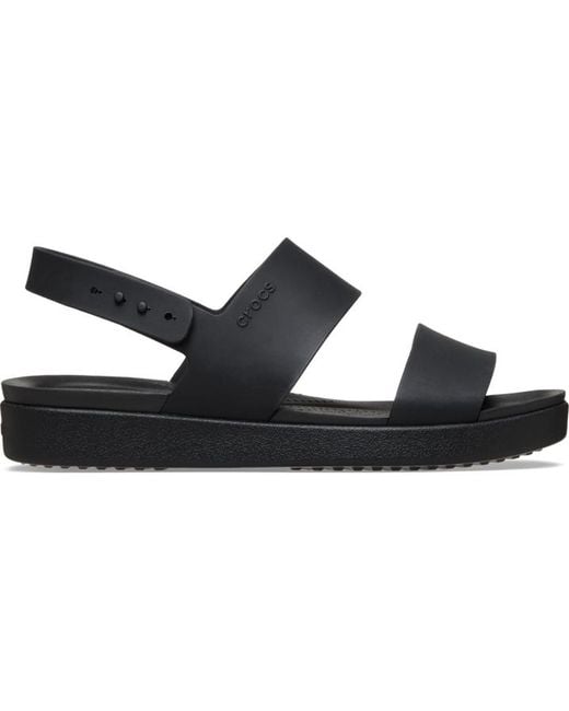 CROCSTM Black Brooklyn Backstrap Low Low