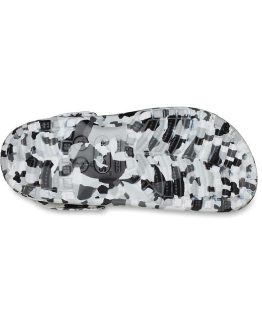 CROCSTM Black Classic Confetti Clog