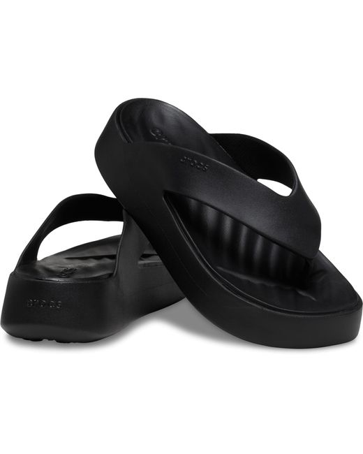 CROCSTM Black Getaway Platform Flip