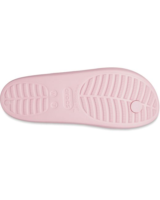 CROCSTM Black Baya Platform Flip; Petal