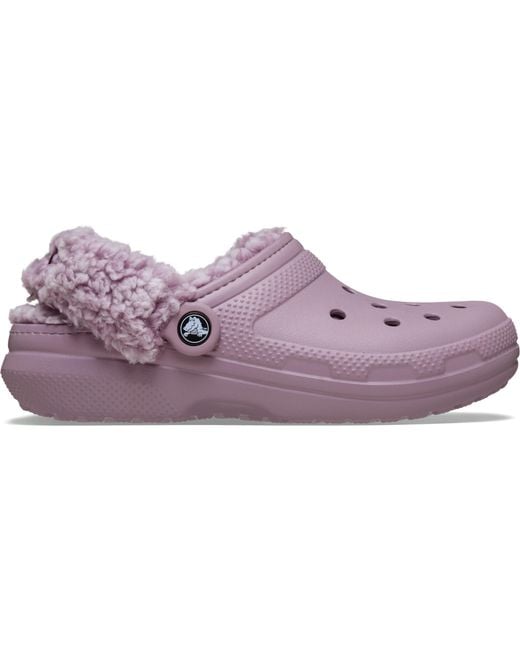 CROCSTM Purple Classic Fleece Lined