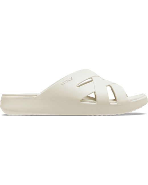 CROCSTM Black Getaway Weave Slide