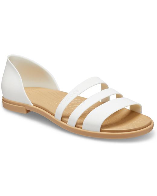 Crocsâ¢ Tulum Open Flat - Lyst