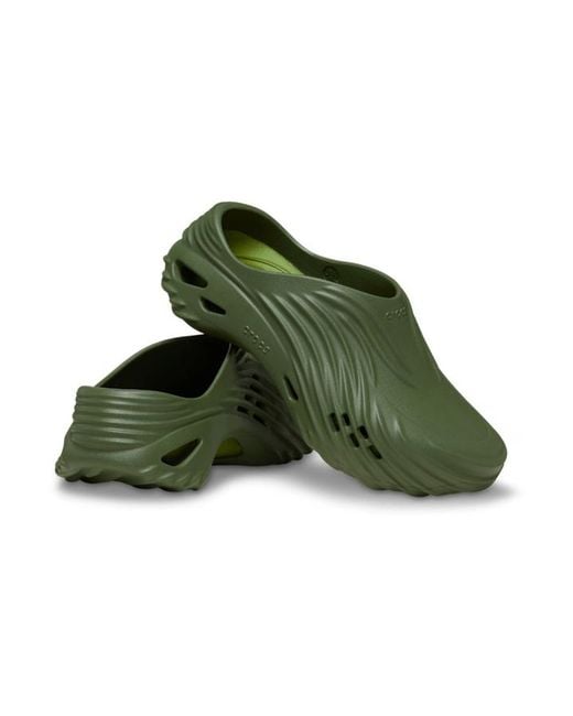 Echo Wave Sabots Army CROCSTM en coloris Green