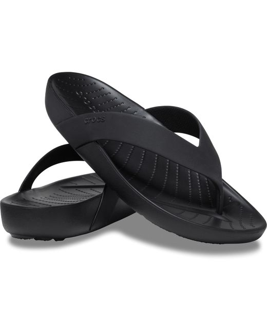 CROCSTM Black Splash Flip