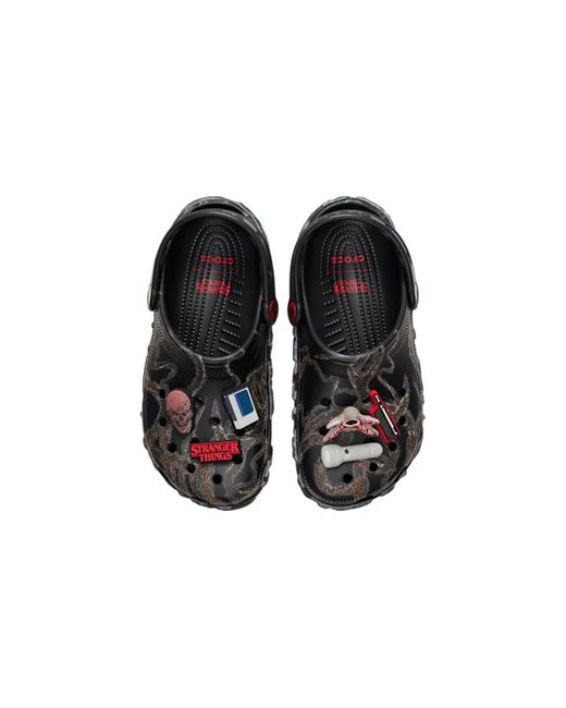 Stranger Things Classic Sabots Multi CROCSTM en coloris Black