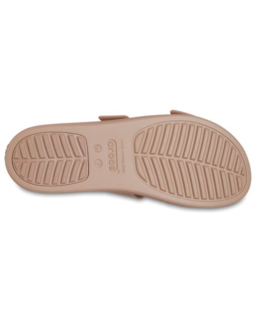 CROCSTM Black Brooklyn Buckle; Latte