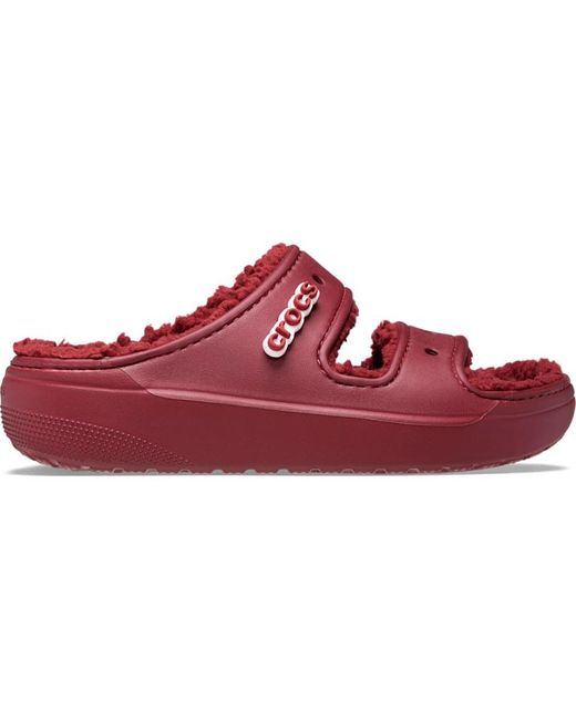 Crocs™ Classic Cozzzy Sandal in (Red) Lyst