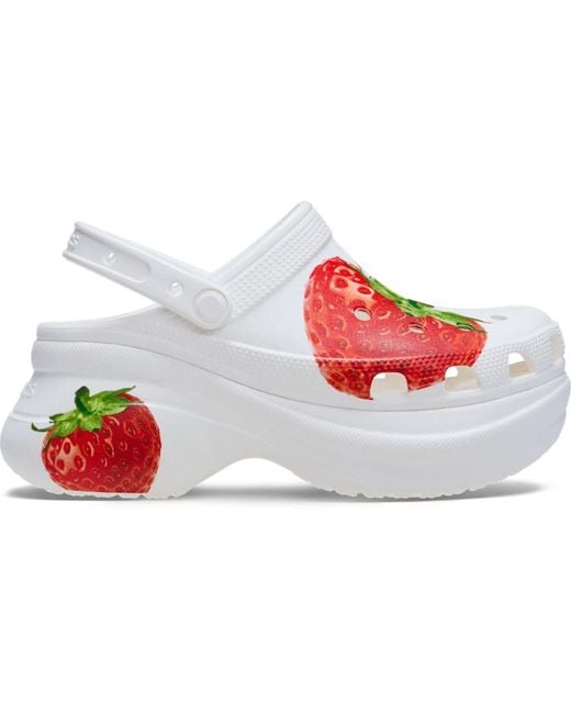 Crocs™ Bae Fresh Fruits Clog; Strawberry in Black Lyst Canada
