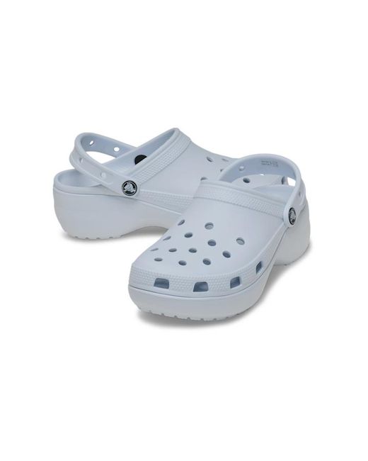 CROCSTM White | damen | classic platform | clogs | | 34