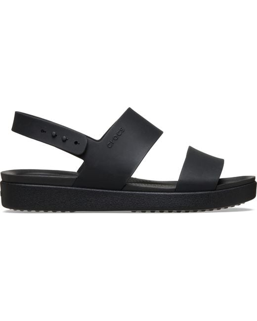 CROCSTM Black Brooklyn Backstrap Low Low