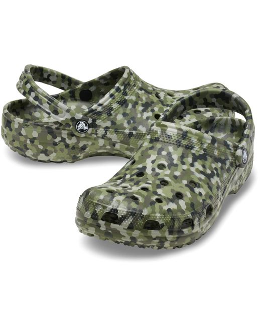 CROCSTM Black Classic Confetti Clog