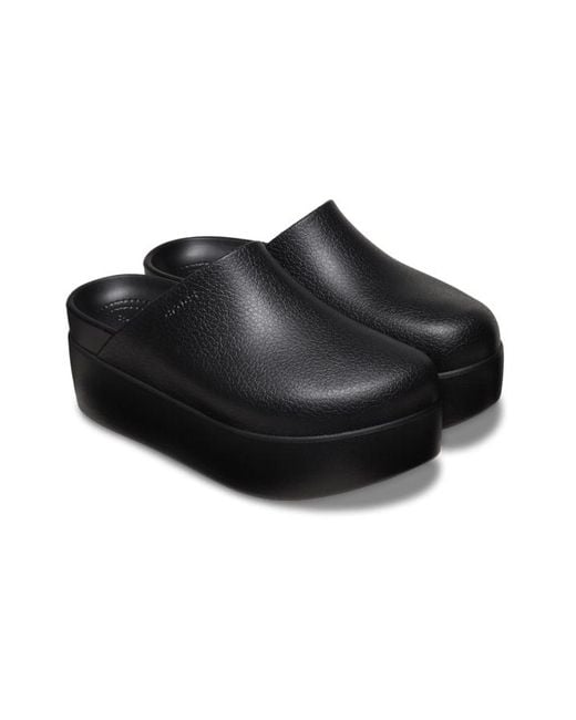 CROCSTM Black Dylan Platform Clog