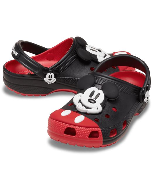 CROCSTM Black Mickey Mouse Classic Clog; Multi