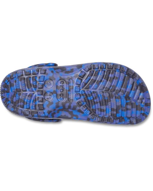 CROCSTM Blue Classic Confetti Clog; Bolt Multi