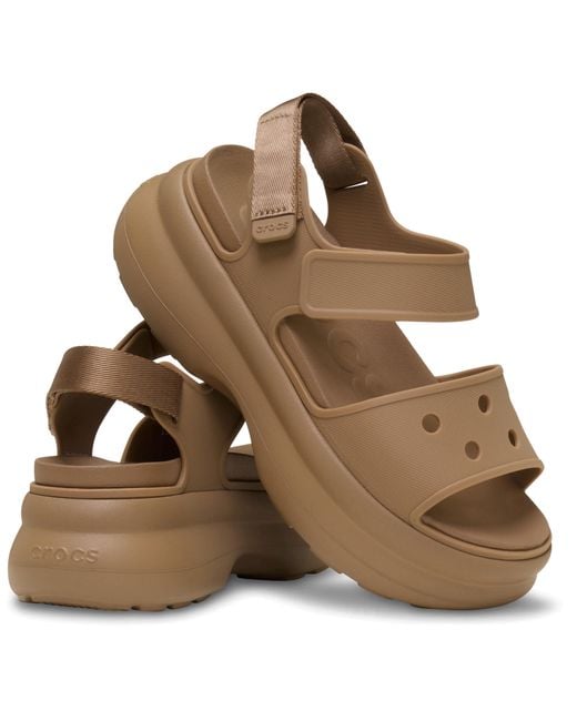 CROCSTM Black Soho Y-Strap