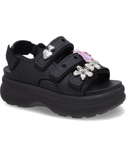 CROCSTM Black Soho Sport Sandal