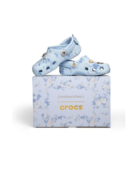 CROCSTM Blue Loveshackfancy Classic