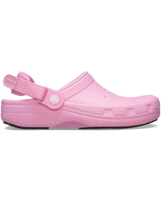 CROCSTM Pink Classic Work Clog for men