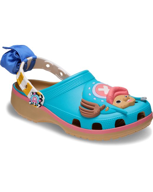 CROCSTM Blue One Piece Chopper Classic Clog; Multi