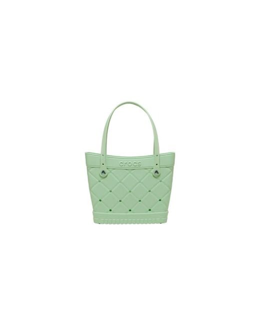 CROCSTM Green Medium Quilted Tote