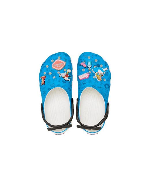 CROCSTM Blue | unisex | disney alice in wonderland classic | clogs | patterned | 36