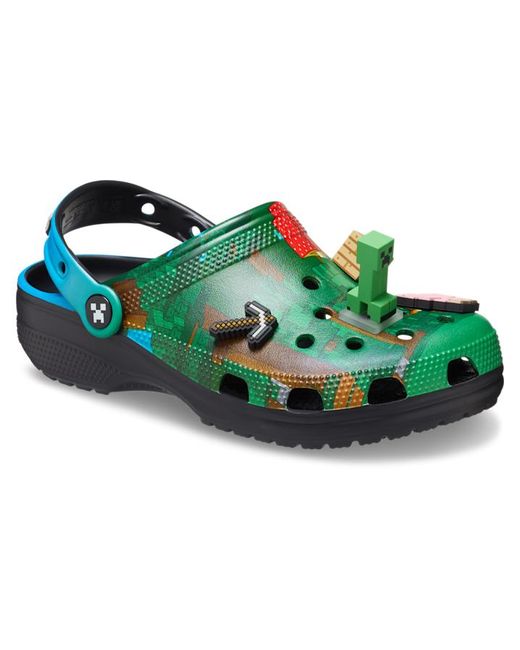 CROCSTM | unisex | minecraft classic | clogs | grün | 37 in Green für Herren