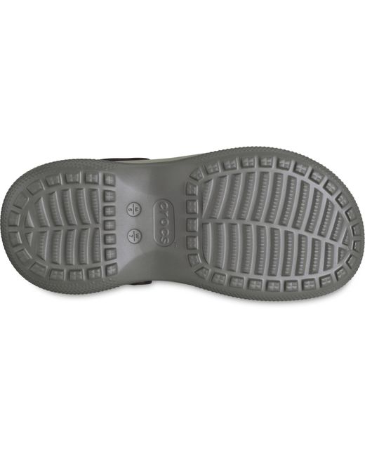 CROCSTM Black Classic Stacked Clog