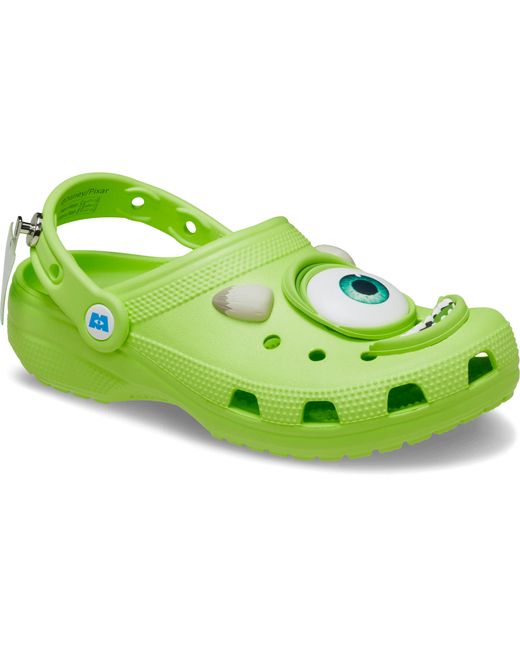 CROCSTM Green | unisex | monsters, inc. mike classic | clogs | patterned | 36