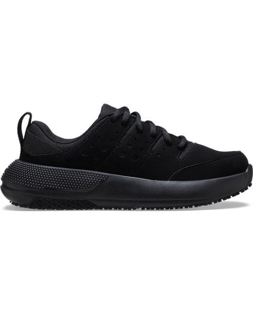 CROCSTM Black On The Clock Work Sneaker