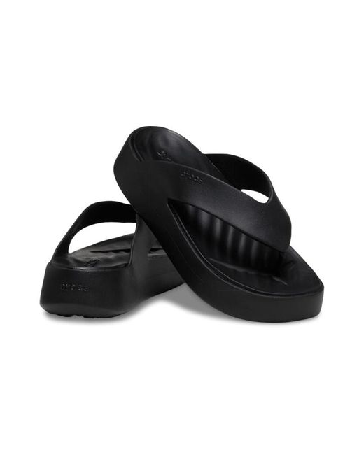 CROCSTM Black | damen | getaway platform | flips | schwarz | 34